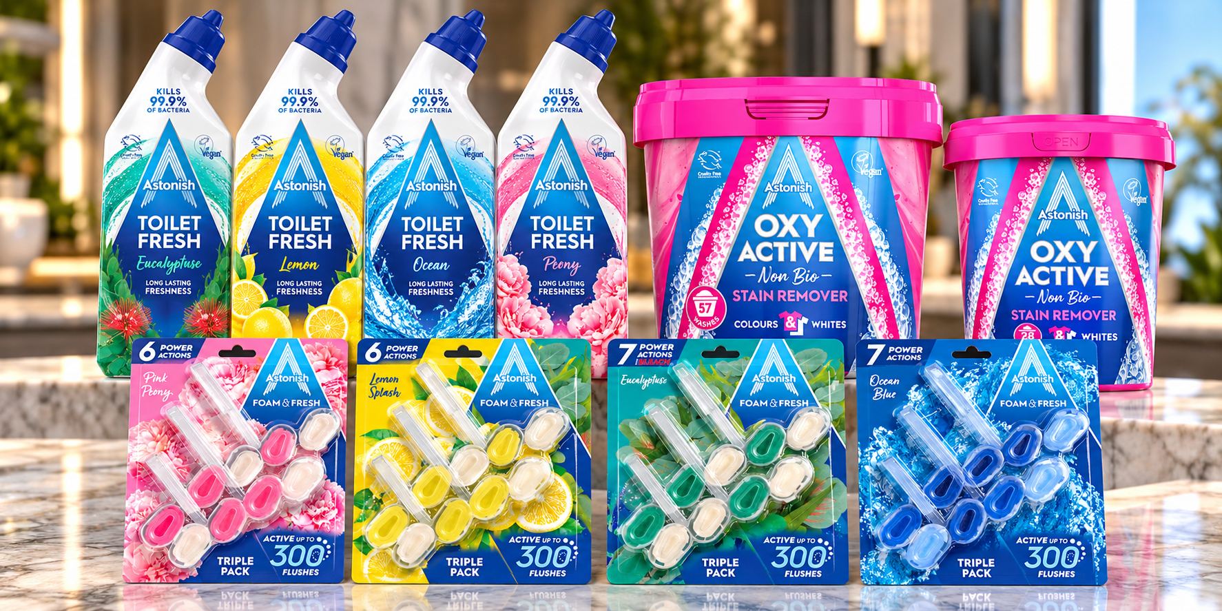 Astonish cleaning range