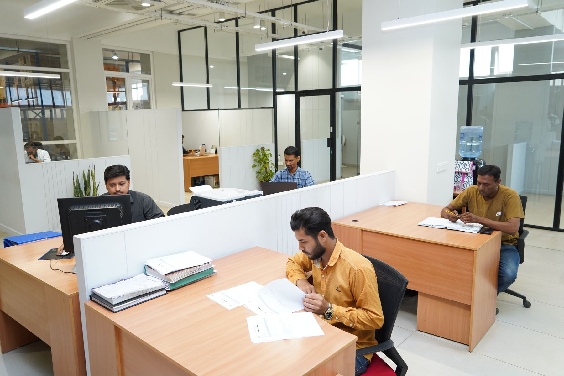 Office customer served through institutional sales