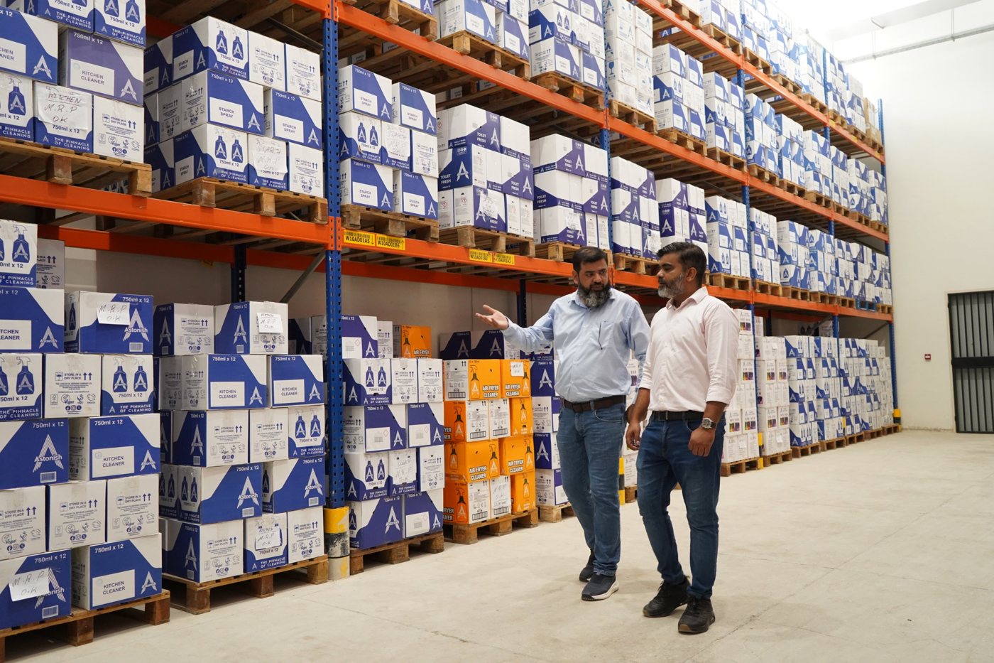 Tarseel team walking the Astonish aisle at KCIP